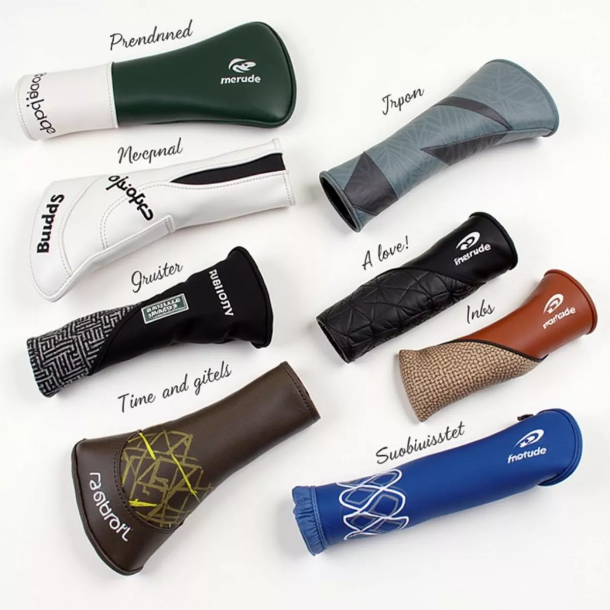 Different Styles Of Mid Mallet Putter Covers