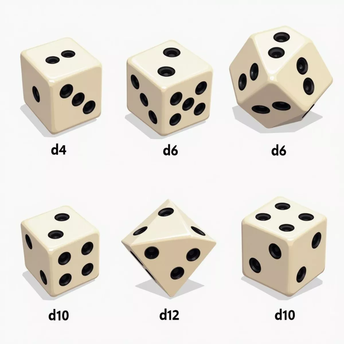 Different Dice Types