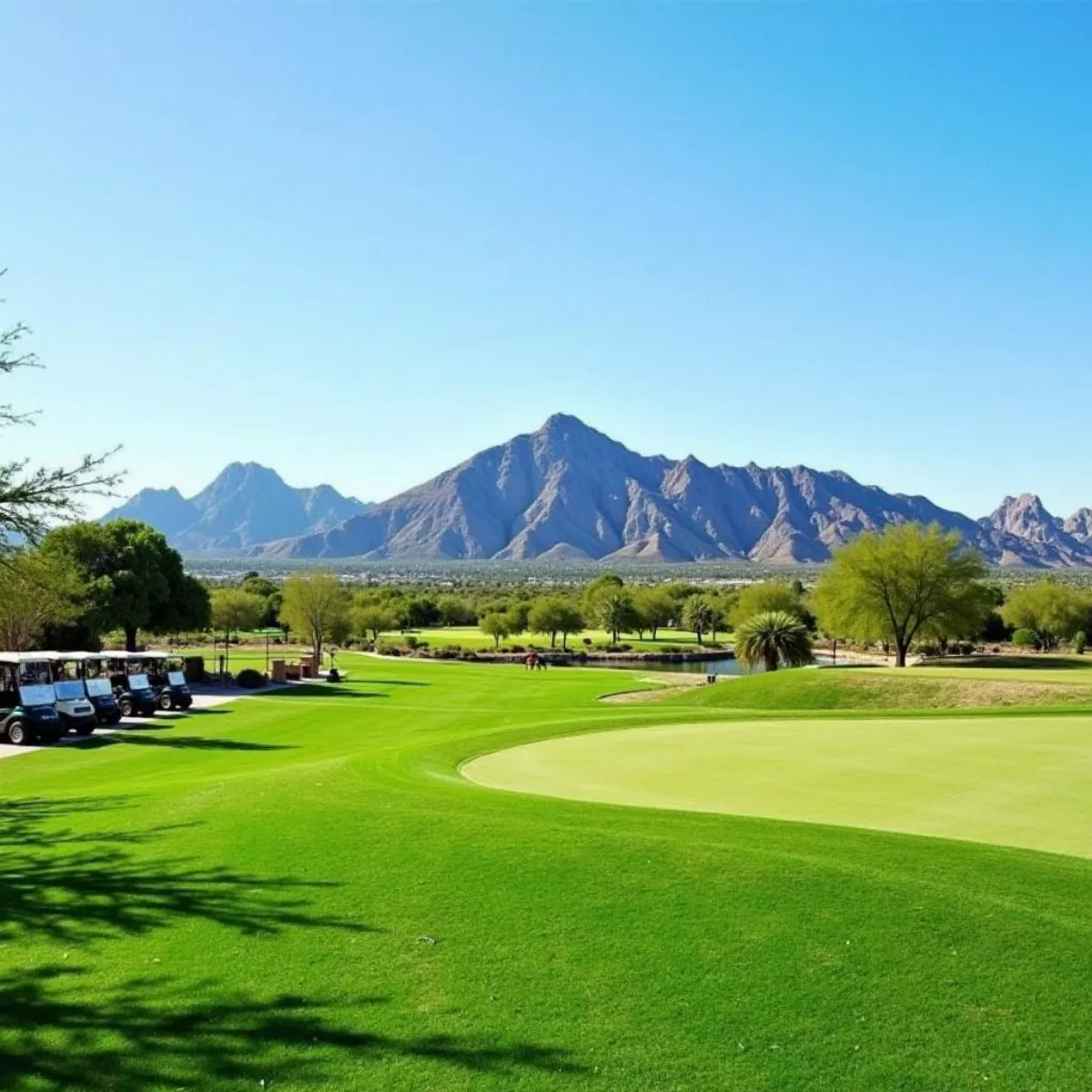 Ventana Canyon Golf Course Green