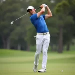 Viktor Hovland on the Golf Course