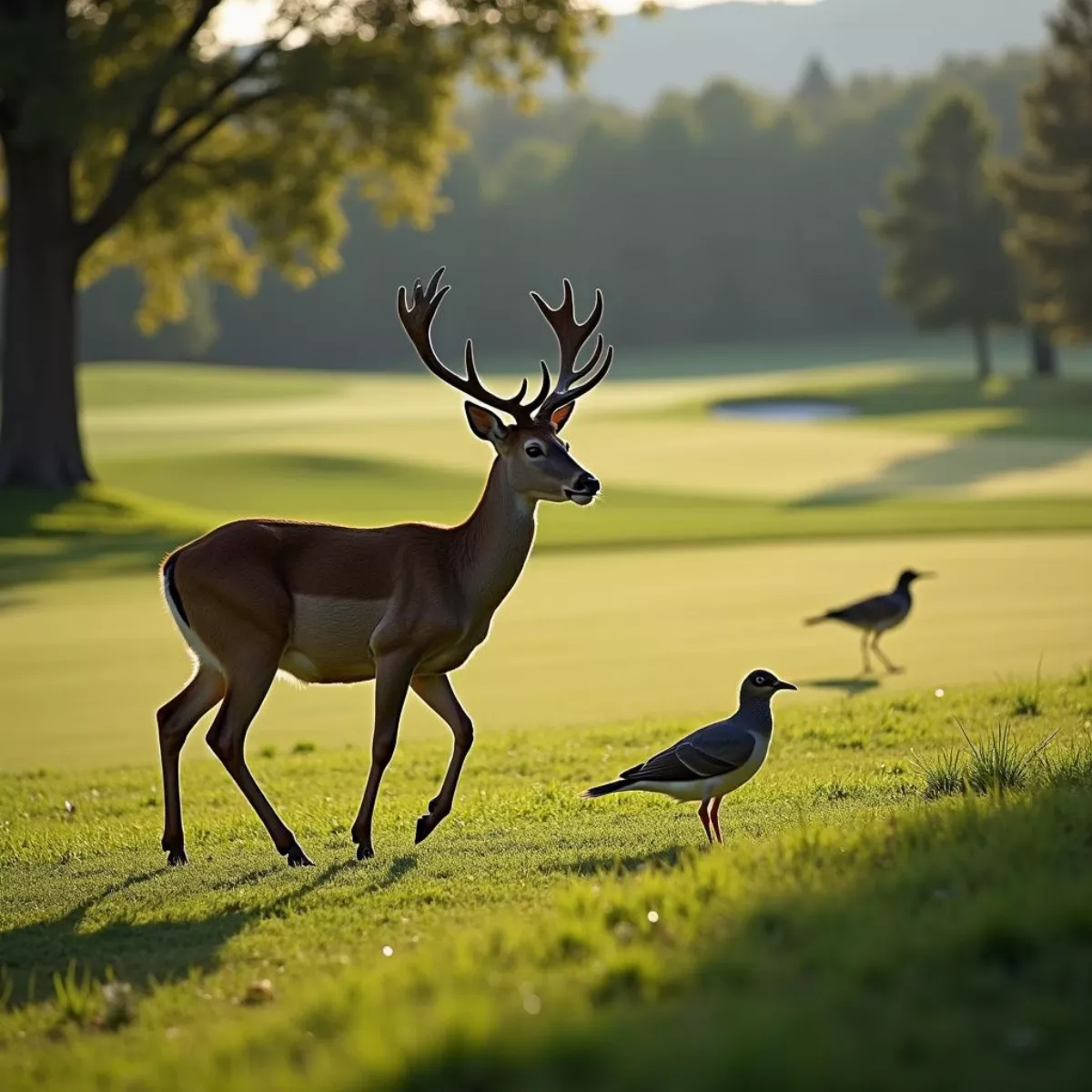 Wildlife At Mystic Creek Golf Course