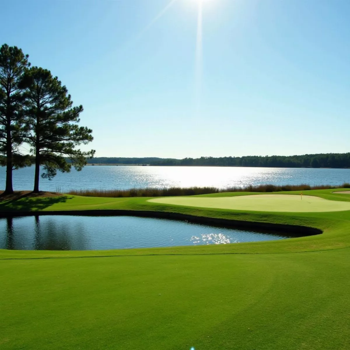 Willow Point Golf Course with Lake View