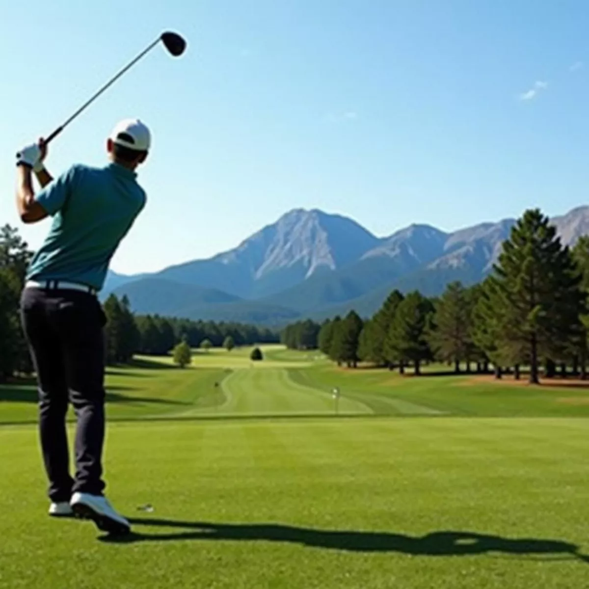 Wolf Laurel Resort Golf Course With Mountain View