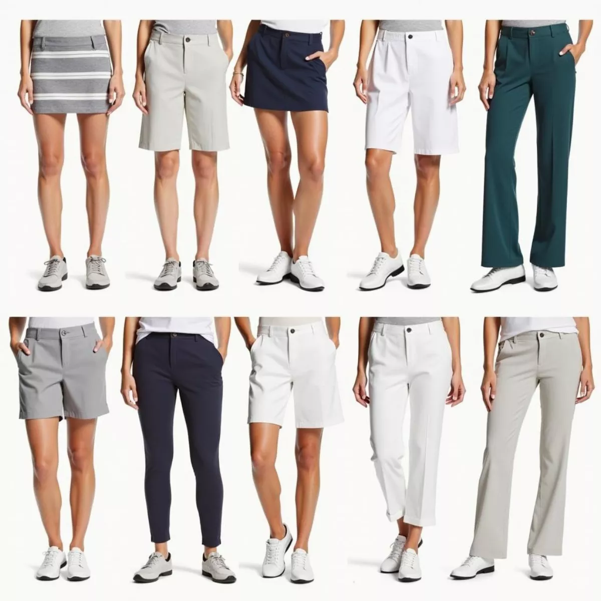 Women'S Golf Bottoms: Shorts, Skirts, Trousers