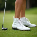 Women'S High-Top Golf Shoes Provide Ankle Support