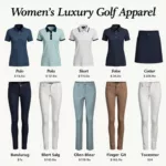 Women'S Luxury Golf Apparel