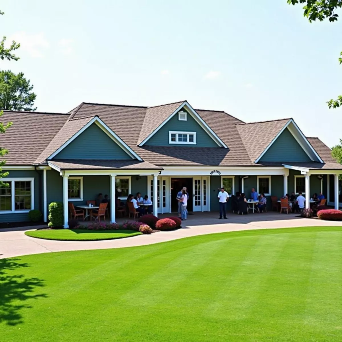 Woodland Golf Club clubhouse exterior