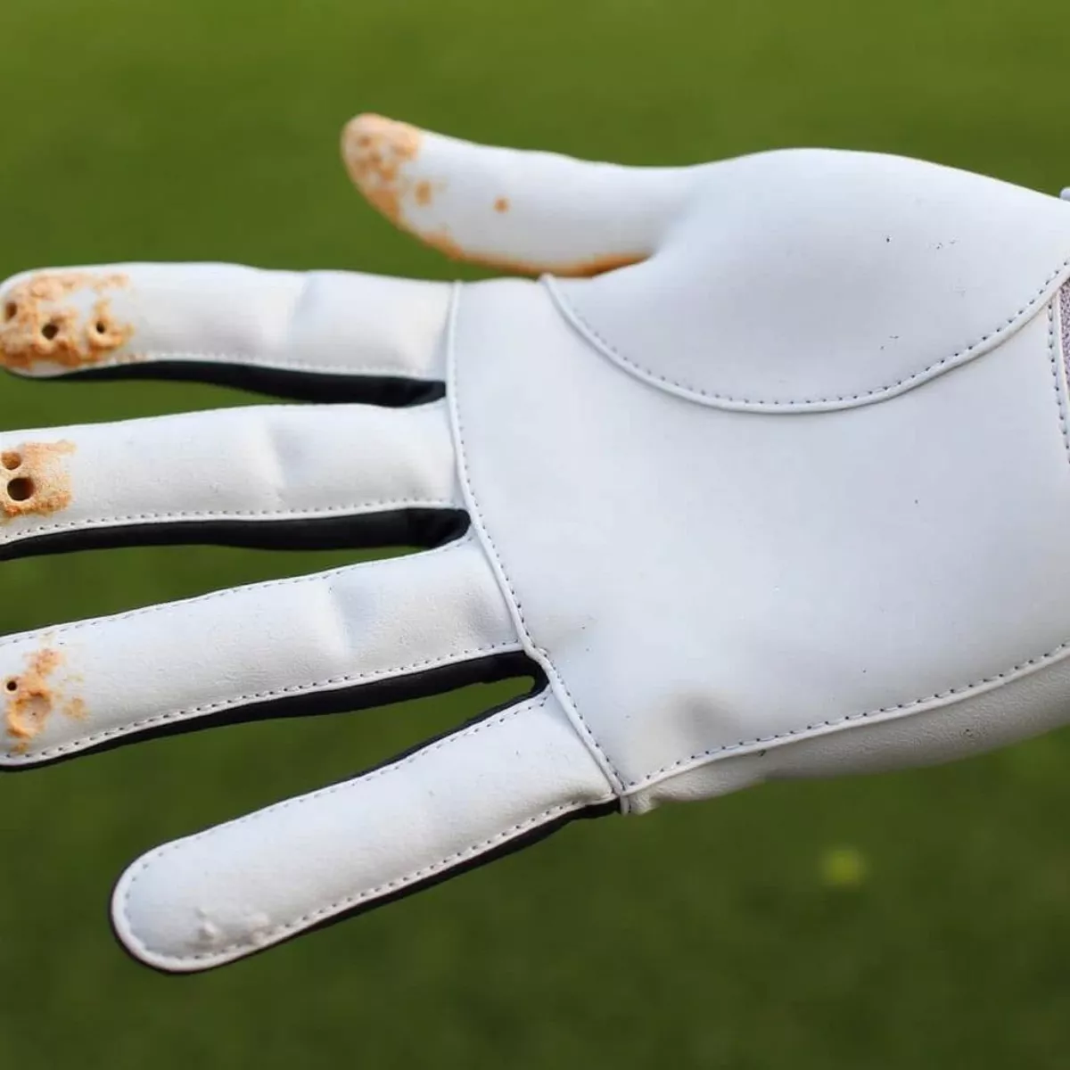 Worn Golf Glove