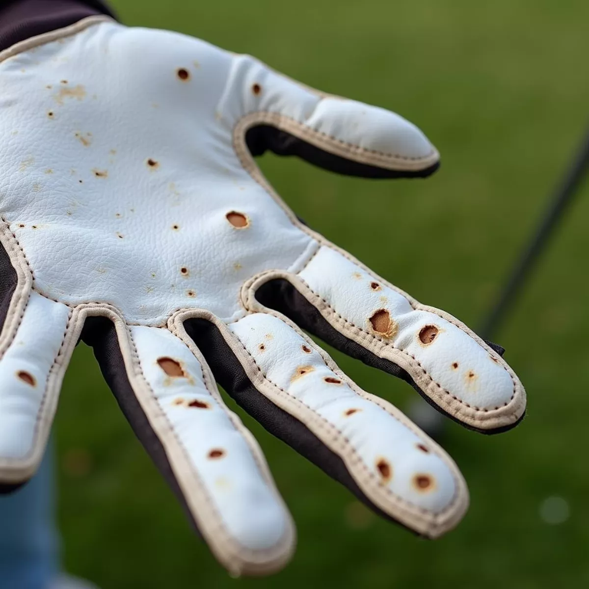 Signs Of Wear On A Golf Glove