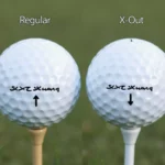 X-Out Golf Balls vs. Regular Golf Balls