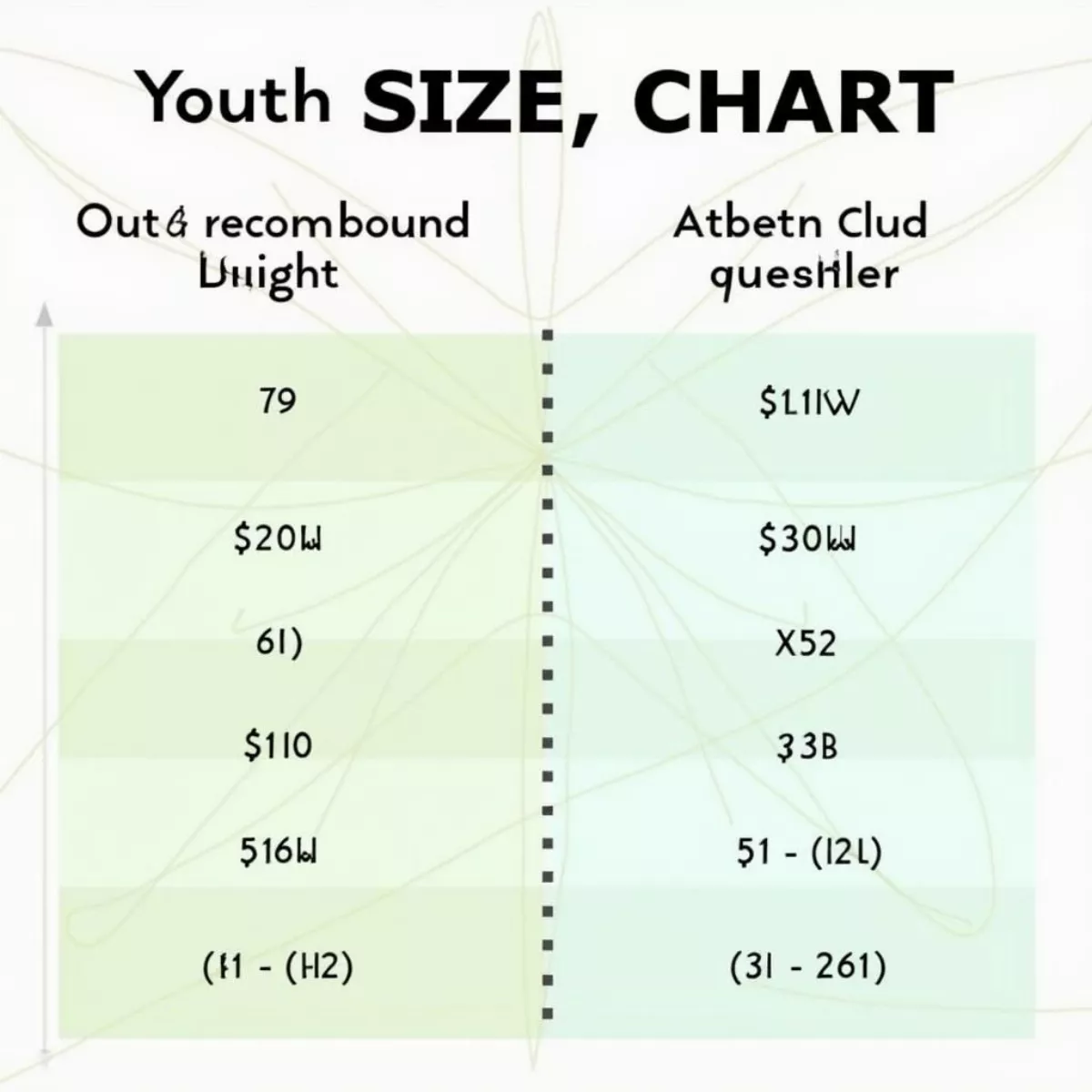 Youth Golf Club Sizing Chart