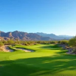 Yuma Arizona Golf Course Landscape